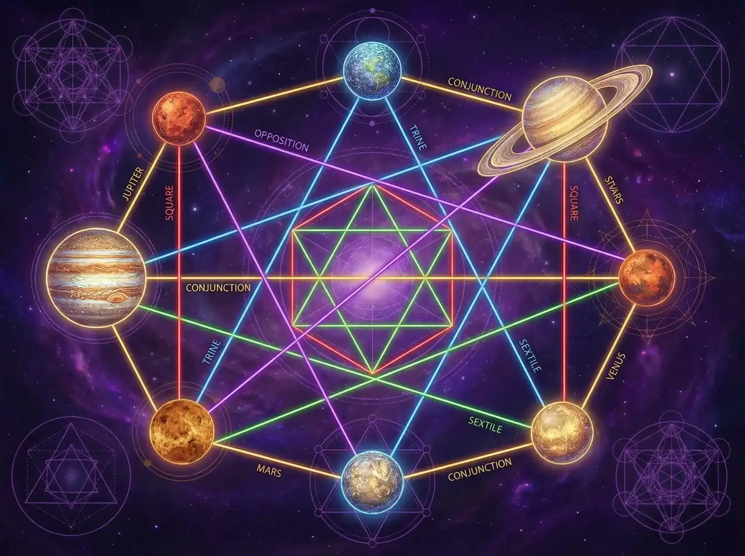 行星相位解读 - 蘑菇视频官网版下载大全 | 占星学进阶